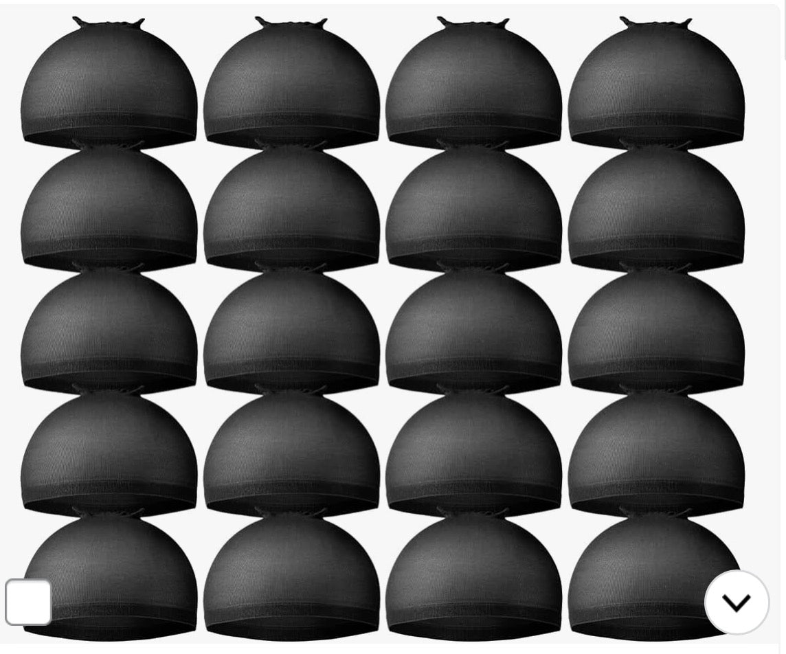 Black Stocking Wig Cap – Sheer Nylon for Wigs & Protective Styles - KOKO SALON N SUPPLY