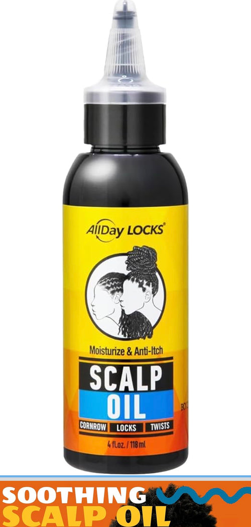 AllDay Loc Scalp Oil – Moisturizing & Soothing Scalp Treatment for Locs, Braids & Natural Hair - KOKO SALON N SUPPLY