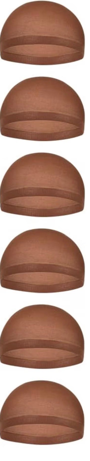 Brown Stocking Wig Cap – Breathable Nylon Wig Cap for Secure Wig Application, Natural Brown - KOKO SALON N SUPPLY