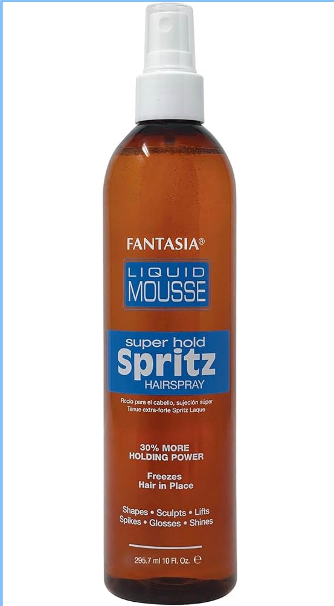 Fantasia IC Liquid Mousse Strong Hold Spritz – Frizz-Free Styling for Natural Hair - KOKO SALON N SUPPLY