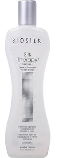 BioSilk Silk Therapy Original Leave-In Hair Treatment – Shine, Smooth & Prevent Split Ends, Sulfate-Free, 2.26 oz - KOKO SALON N SUPPLY