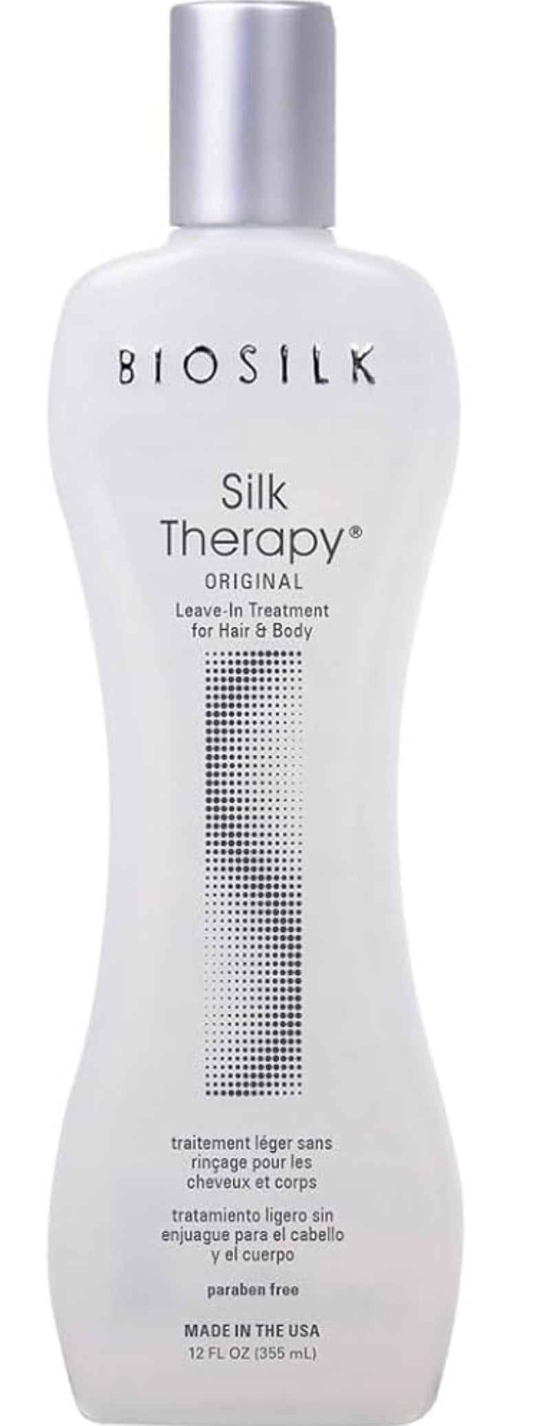 BioSilk Silk Therapy Original Leave-In Hair Treatment – Shine, Smooth & Prevent Split Ends, Sulfate-Free, 2.26 oz - KOKO SALON N SUPPLY